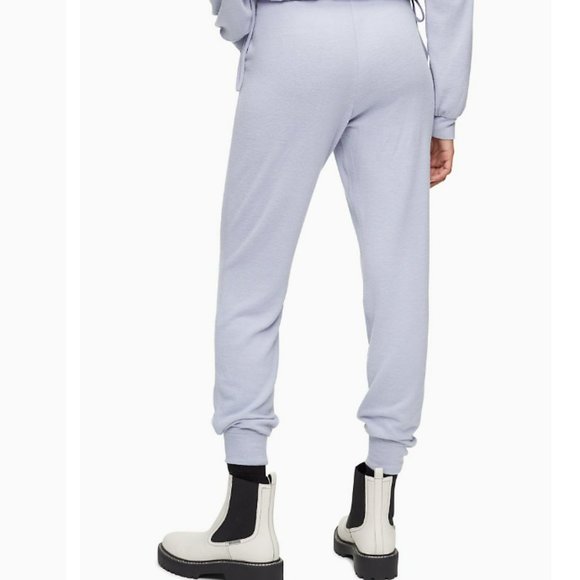 Calvin Klein Grey Drawstring Logo  Joggers Size Small - Picture 2 of 11